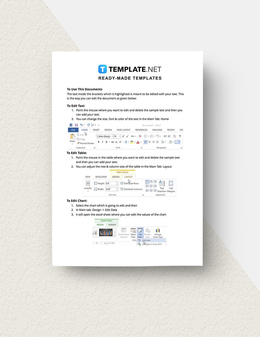 Free Sample Software Budget Instruction