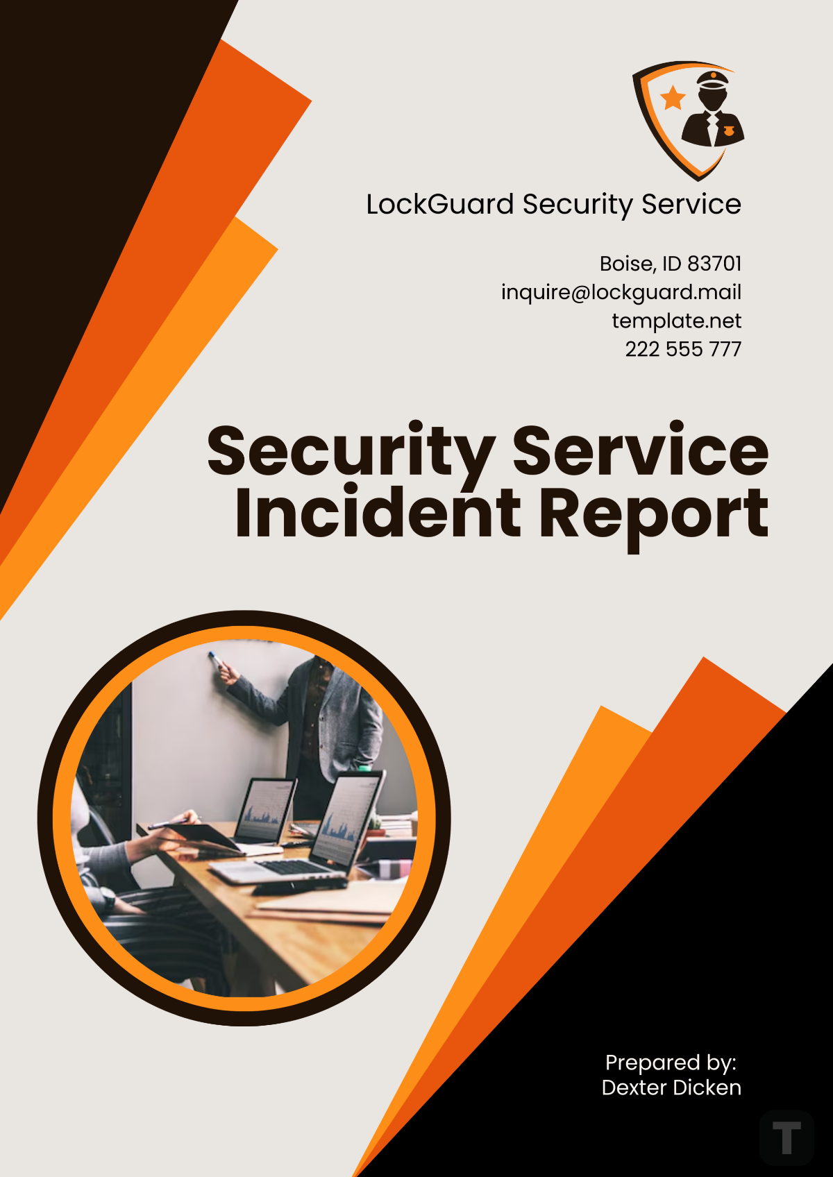 Security Service Incident Report Template - Edit Online & Download