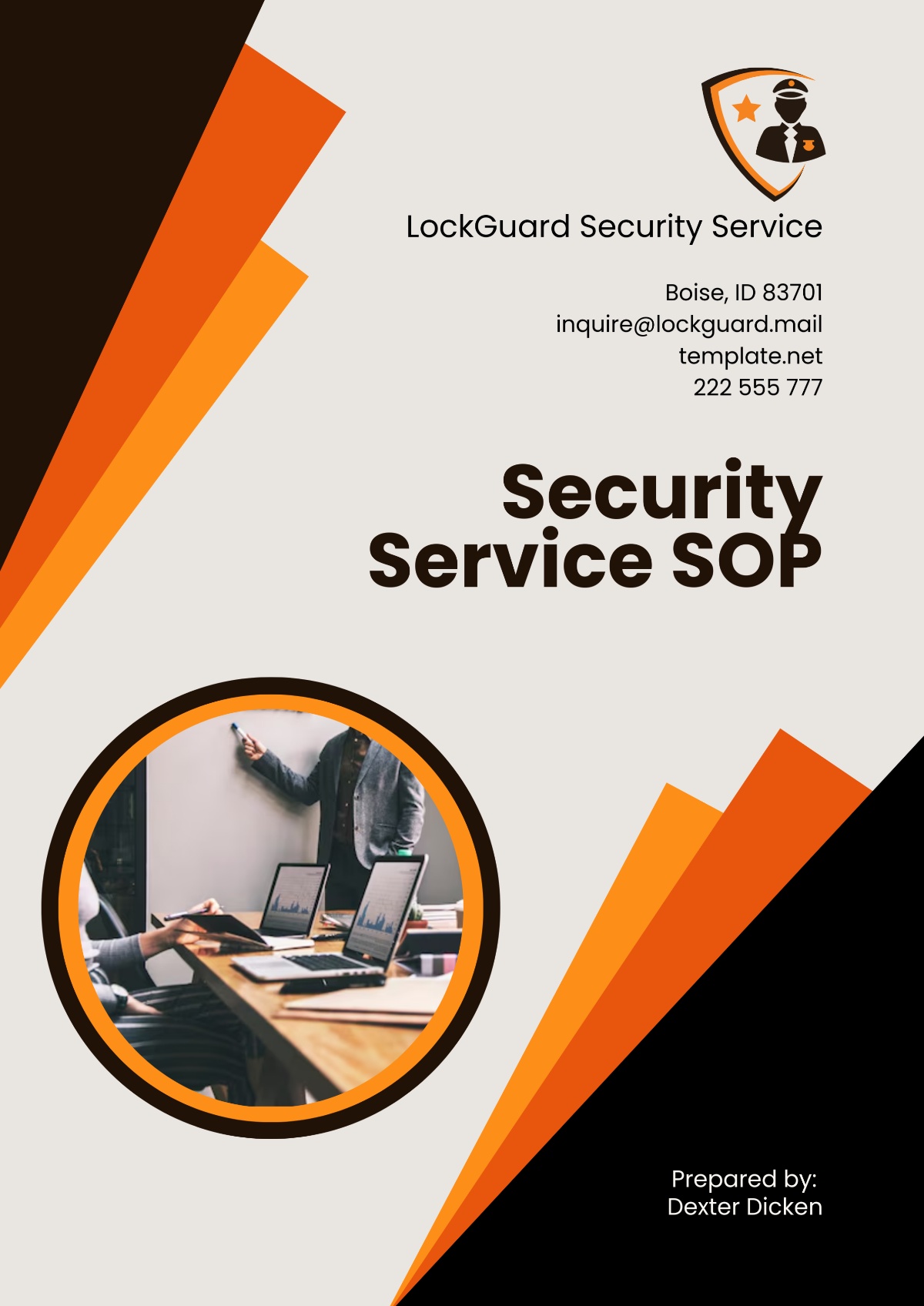 Security Service SOP Template - Edit Online & Download