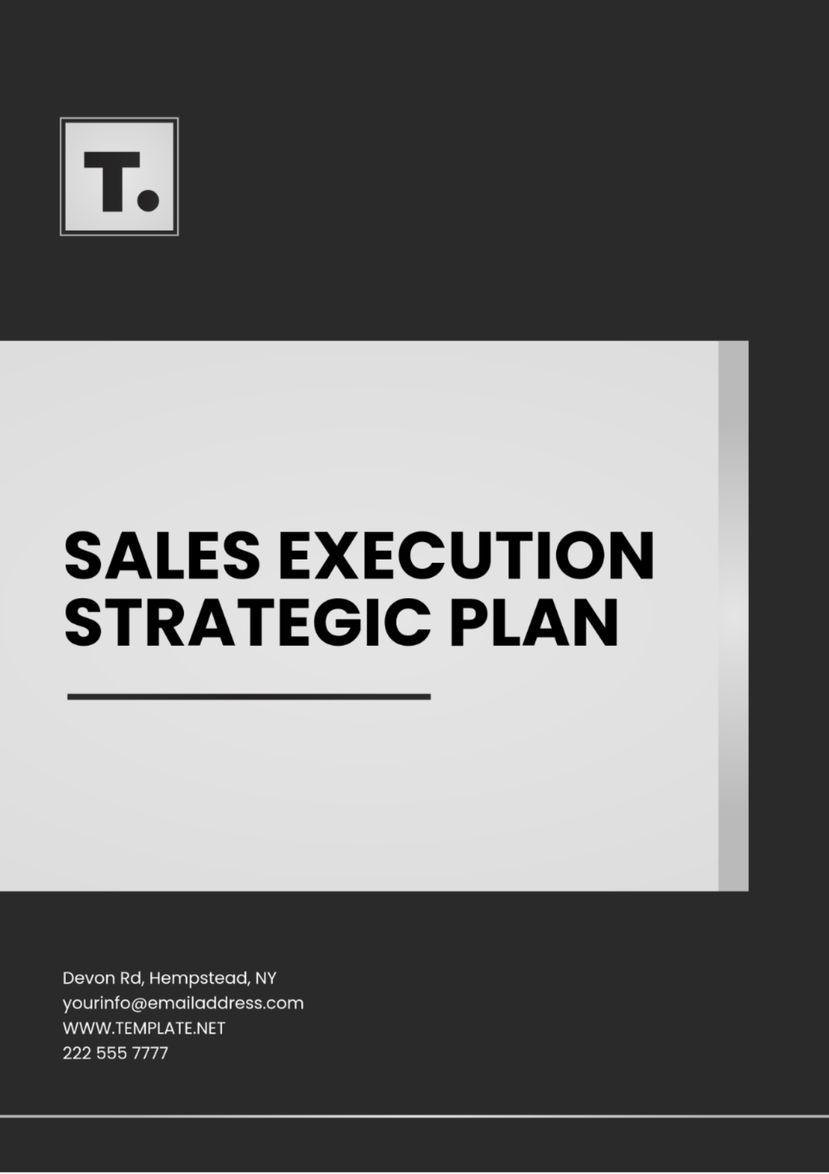 Sales Execution  Strategic Plan Template - Edit Online & Download