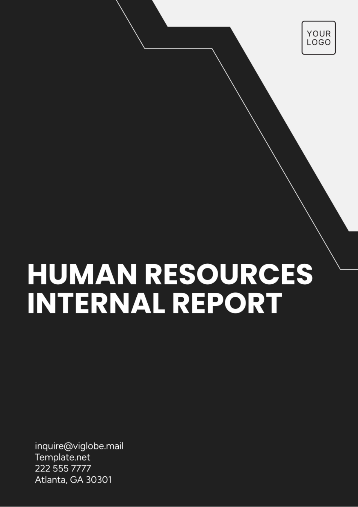 Human Resources Internal Report Template - Edit Online & Download