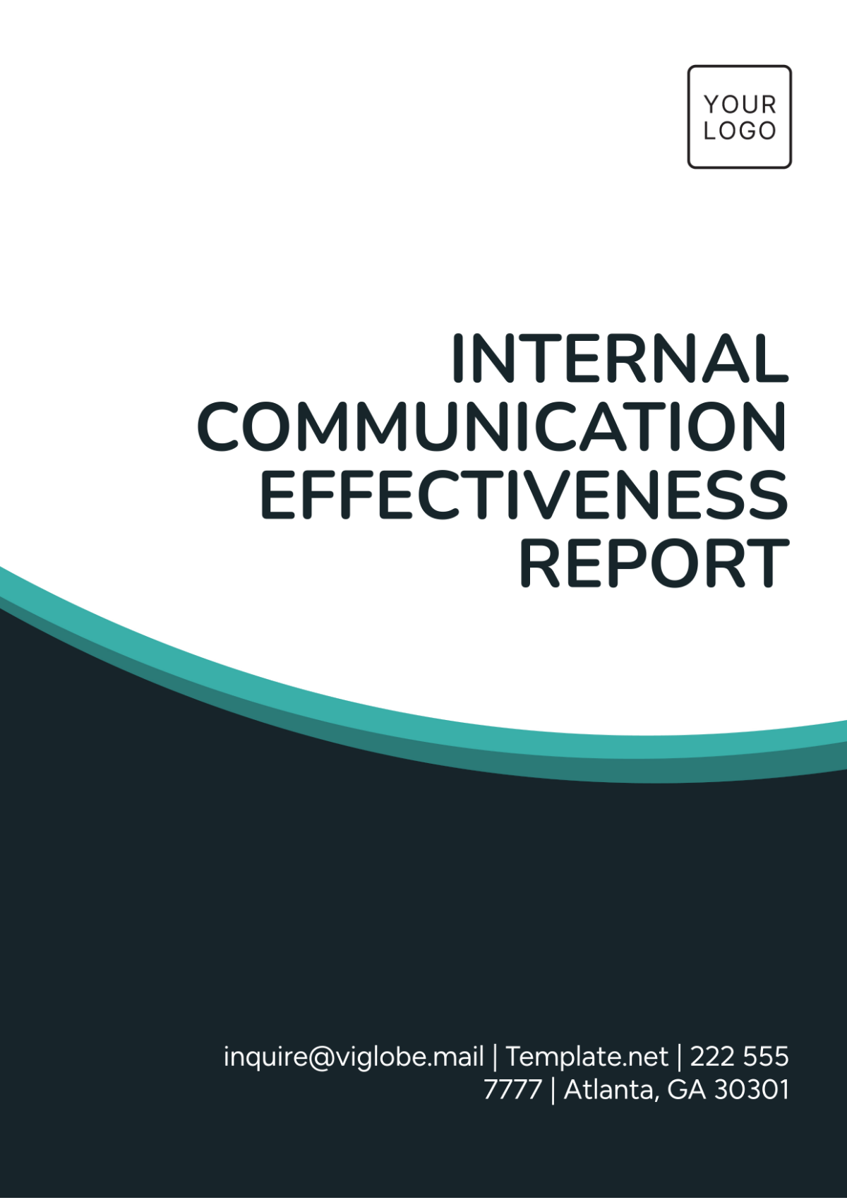 Internal Communication Effectiveness Report Template - Edit Online & Download