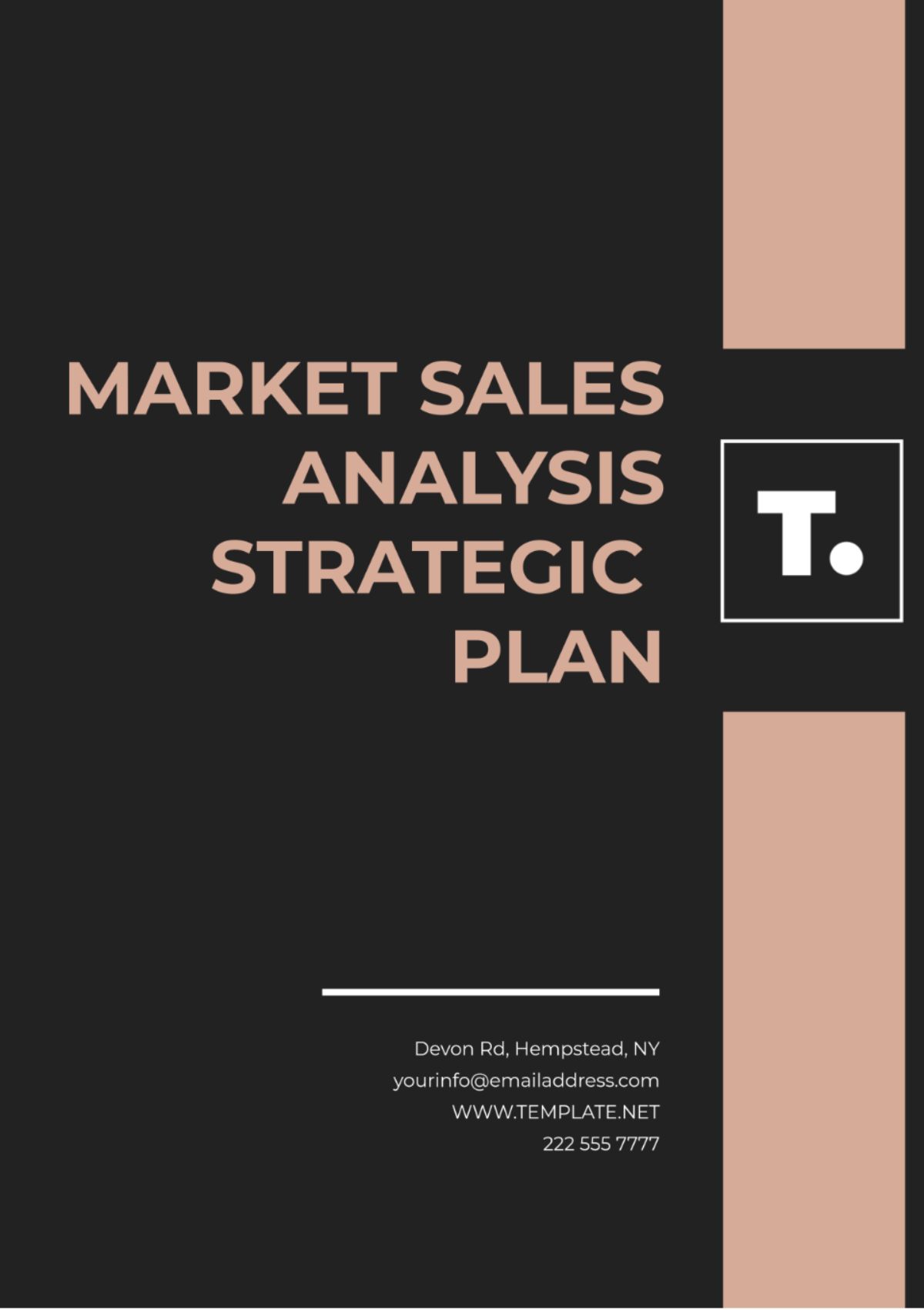 Market Sales Analysis Strategic Plan Template - Edit Online & Download