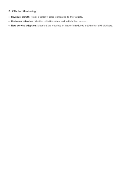 Free Aesthetic Sales Growth Strategic Plan Template to Edit Online