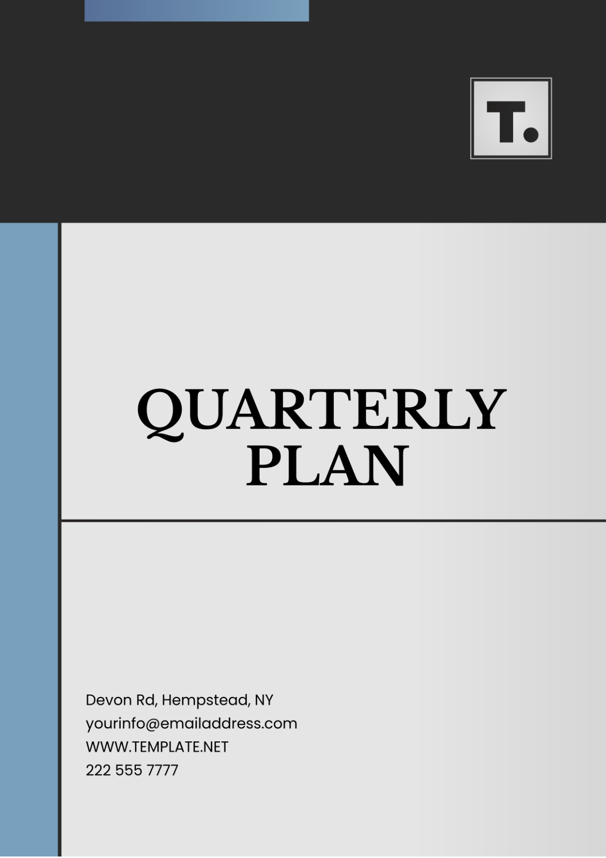 Quarterly Plan Template - Edit Online & Download