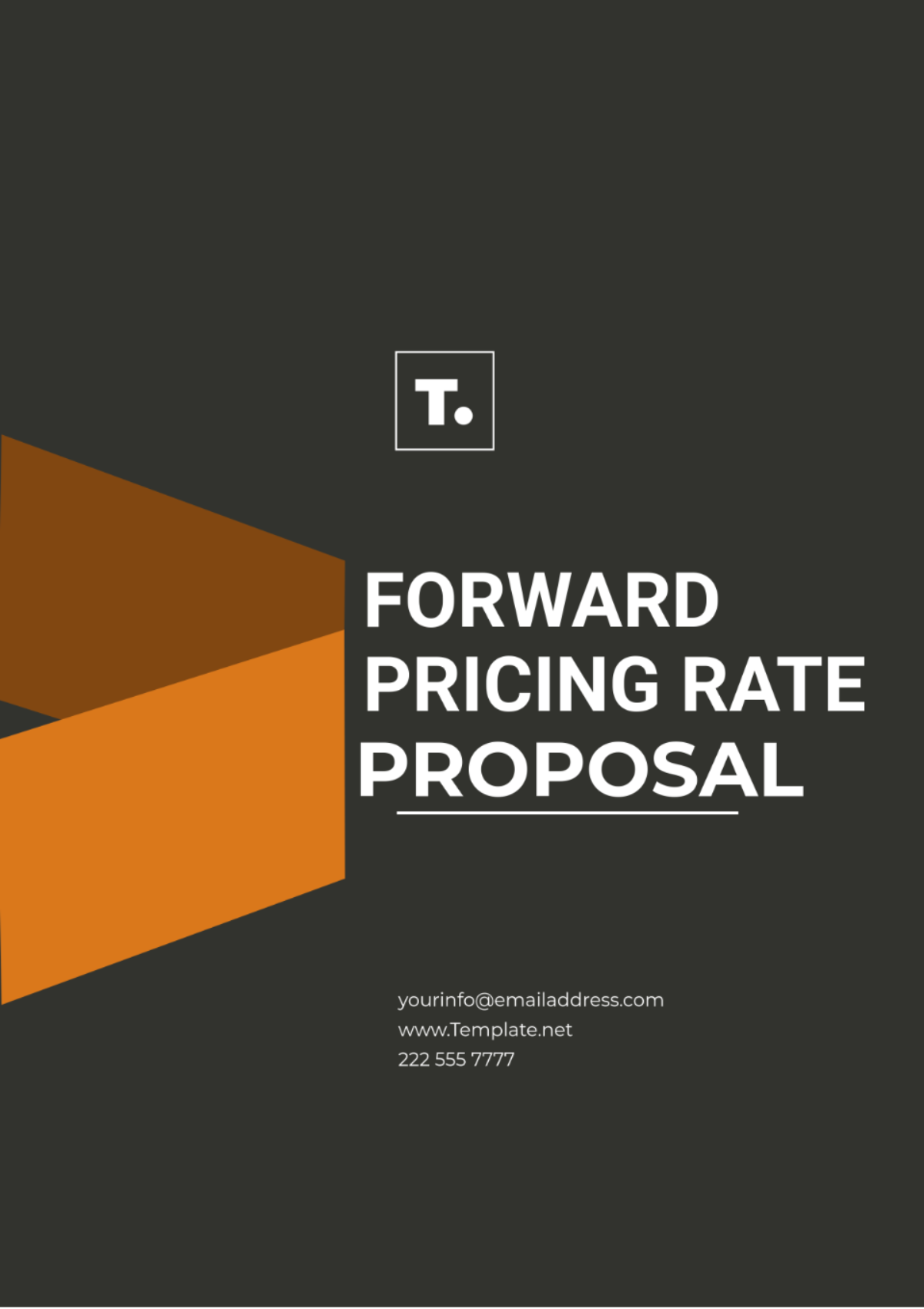 Forward Pricing Rate Proposal Template - Edit Online & Download