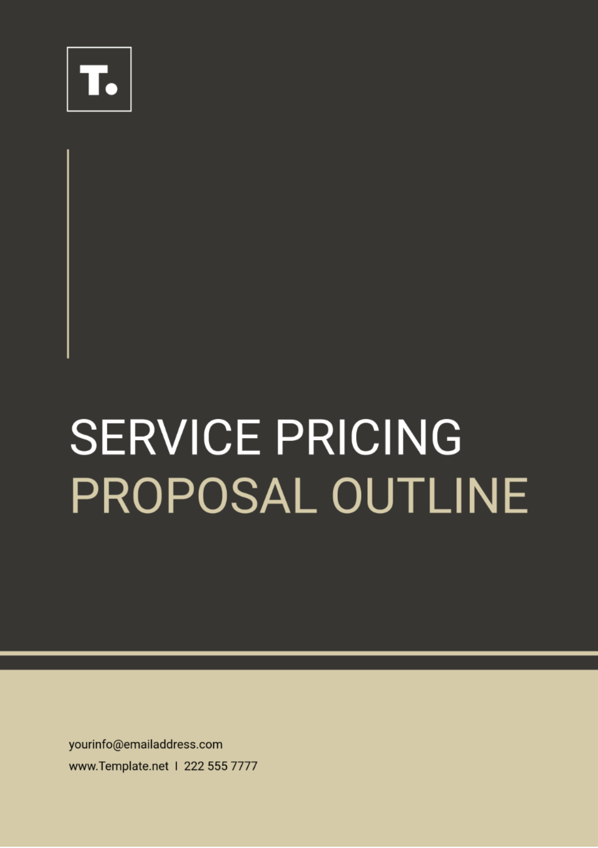 Service Pricing Proposal Outline Template - Edit Online & Download