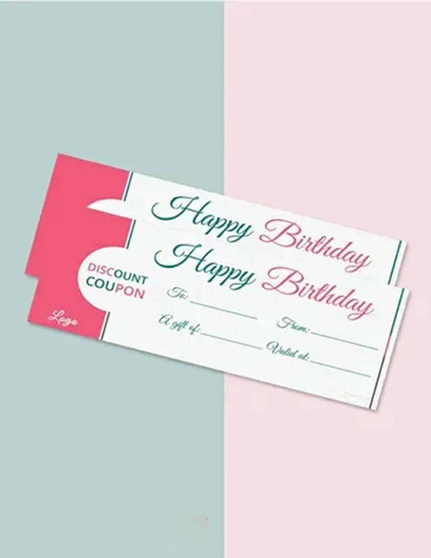 Blank Birthday Coupon Template Google Docs, Word, Apple Pages, PDF