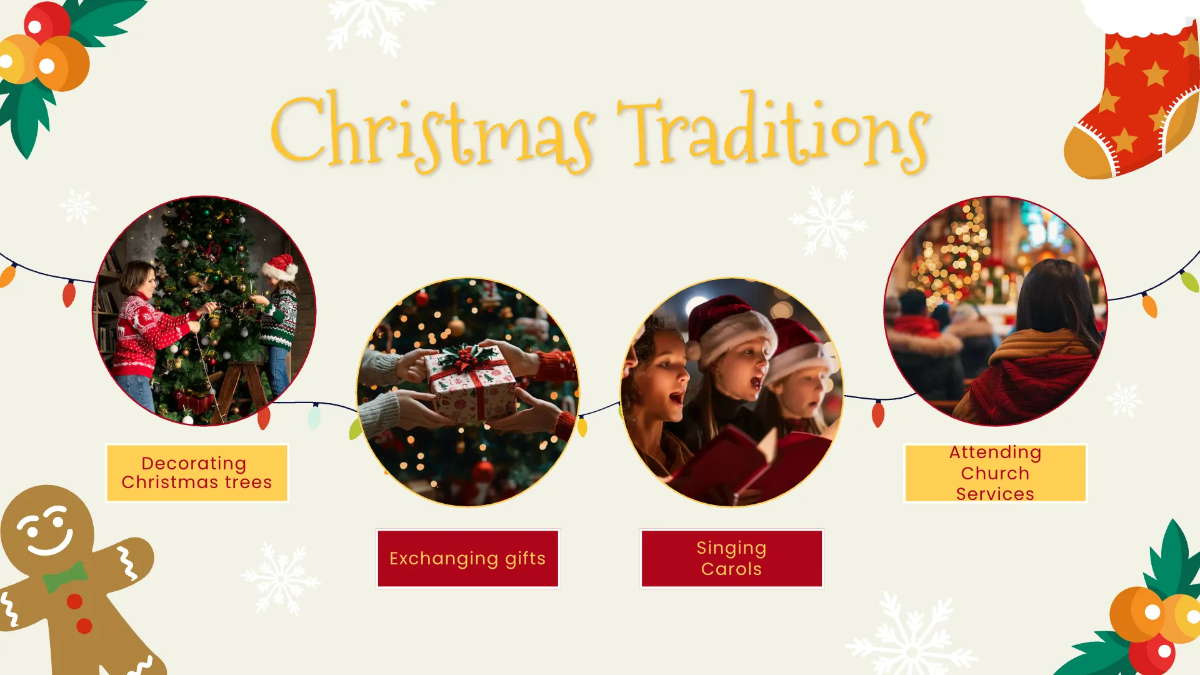 Free Christmas Presentation Template to Edit Online