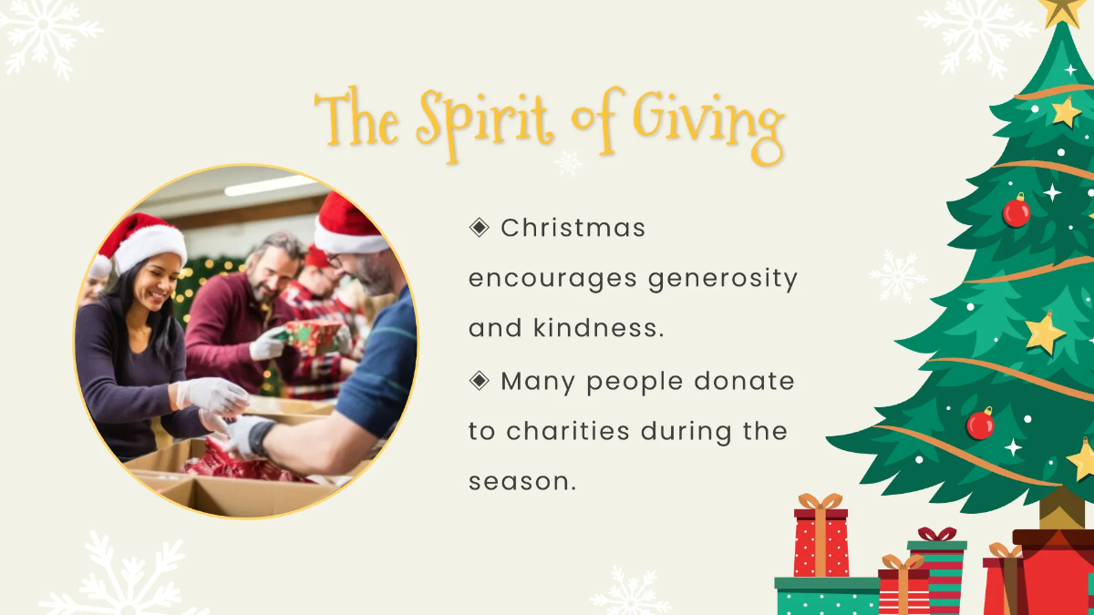 Free Christmas Presentation Template to Edit Online