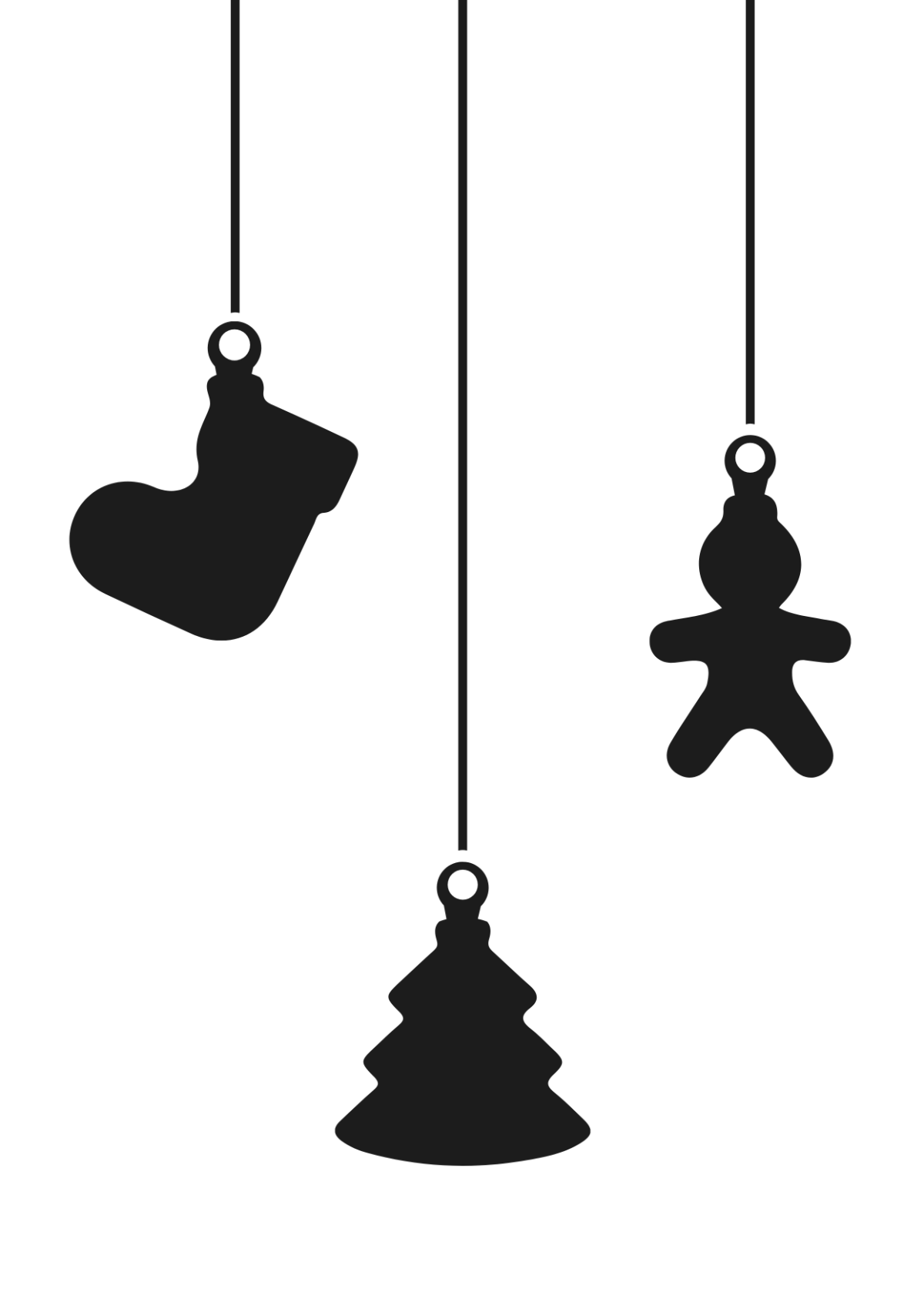 Christmas Ornament Stencil