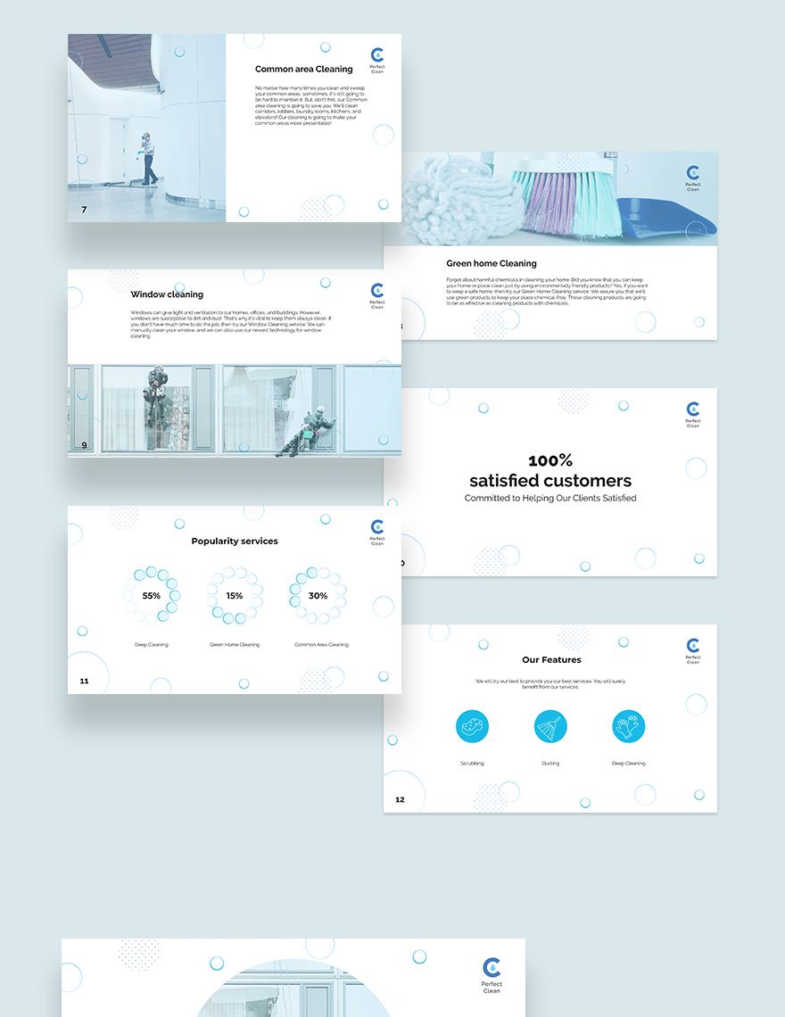 Cleaning Services Presentation Template