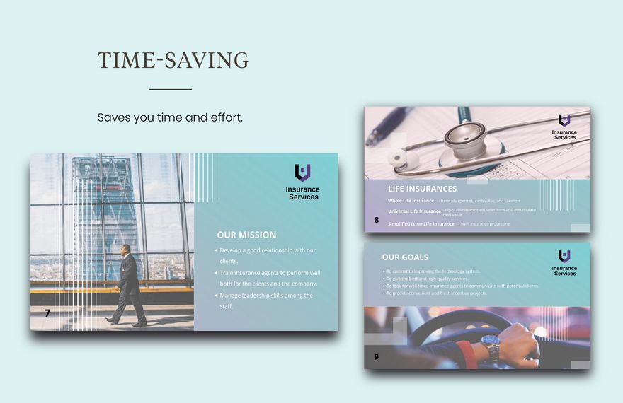 Free Insurance Agency Presentation Template to Edit Online Free Insurance Agency Presentation Template to Edit Online