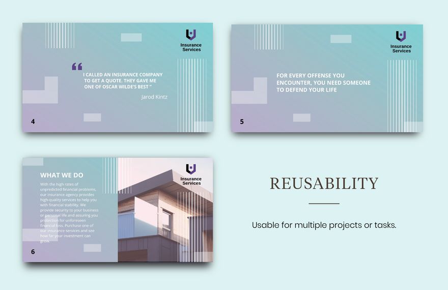 Free Insurance Agency Presentation Template to Edit Online Free Insurance Agency Presentation Template to Edit Online