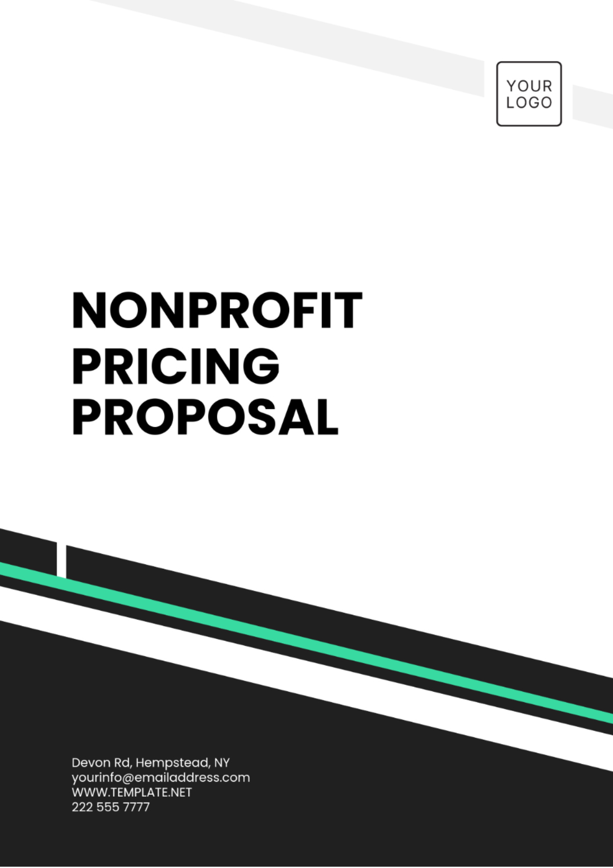 Nonprofit Pricing Proposal Template - Edit Online & Download