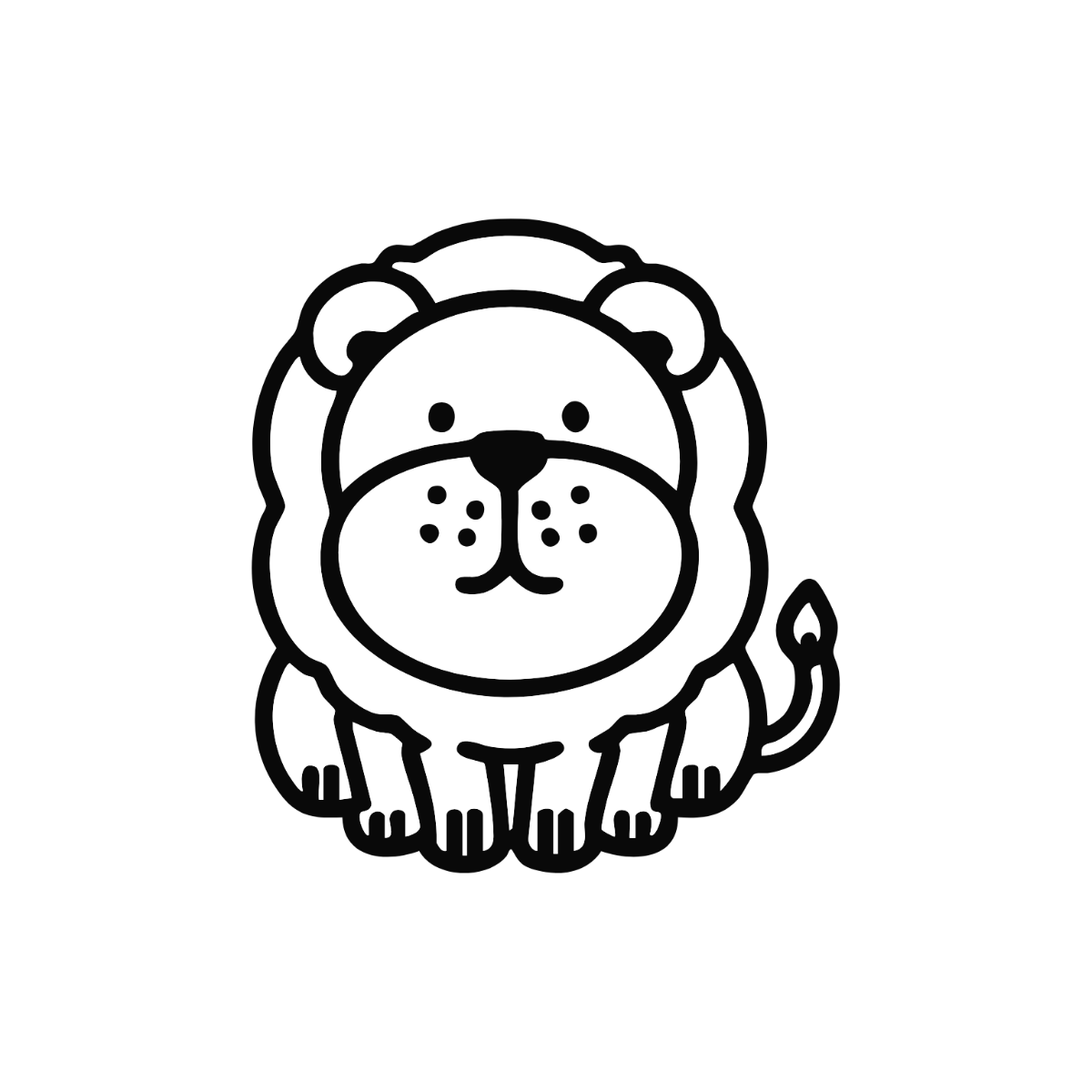 Animal Outline Clipart - Edit Online | Template.net