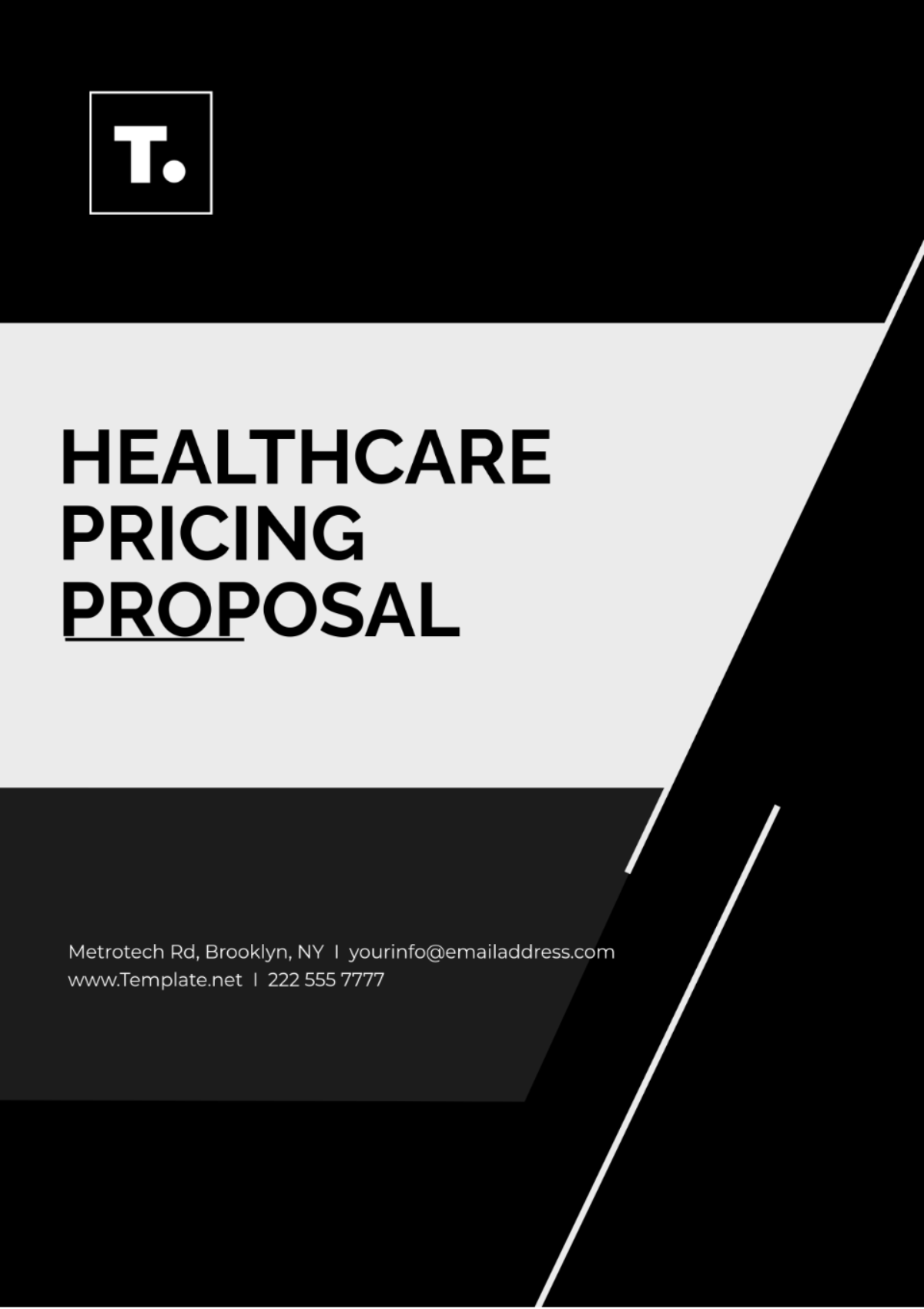 Healthcare Pricing Proposal Template - Edit Online & Download