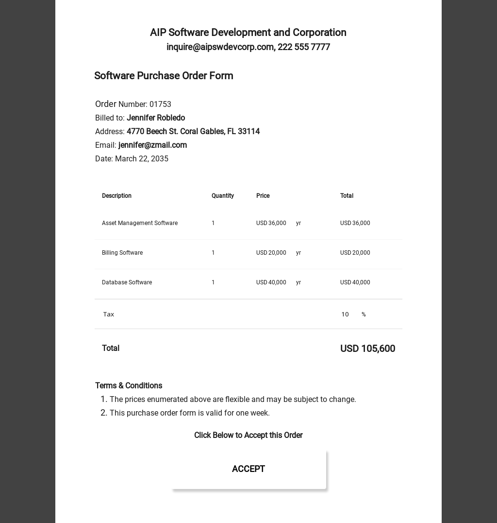 FREE Purchase Order Format Template - PDF | Word (DOC) | Excel | Apple