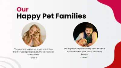 Free Pet Care Presentation Template to Edit Online