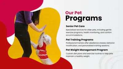 Free Pet Care Presentation Template to Edit Online