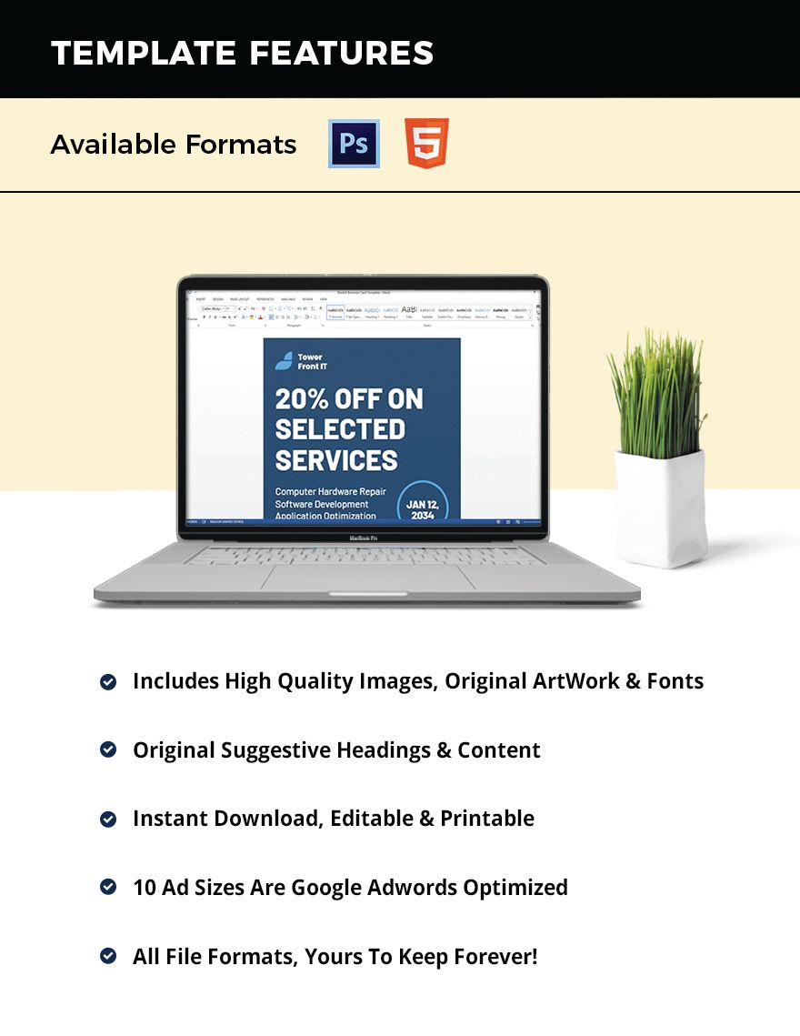 Free Sample IT Banner Pages