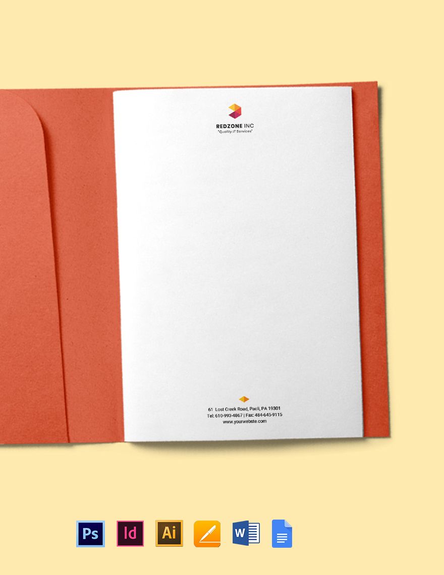 Free Professional IT Letterhead Pages