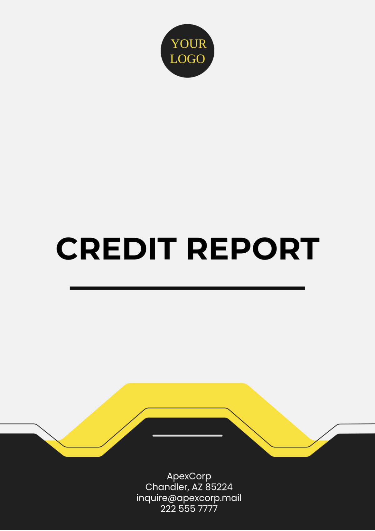 Credit Report Template - Edit Online & Download