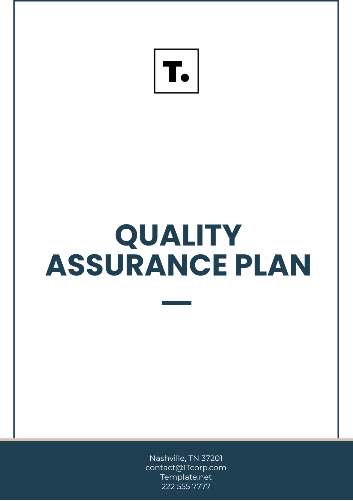 Quality Assurance Plan Template - Edit Online & Download