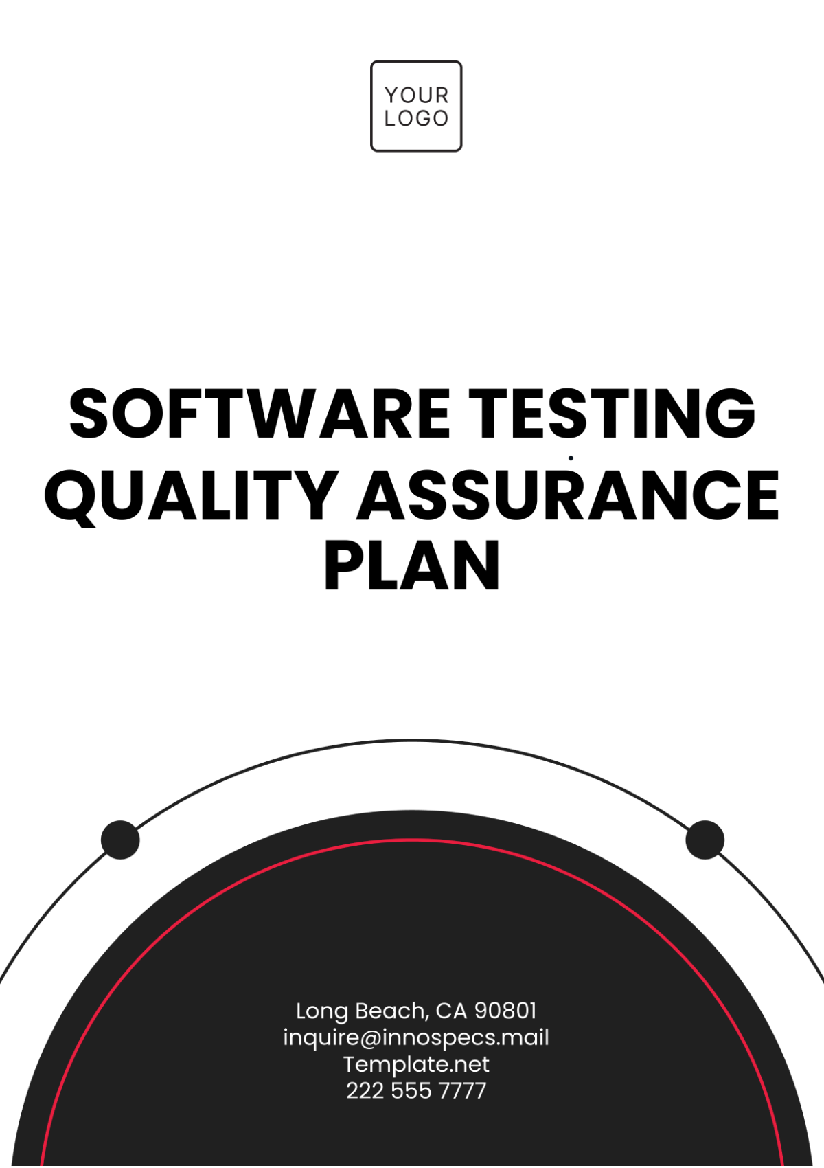 Software Testing Quality Assurance Plan Template - Edit Online & Download