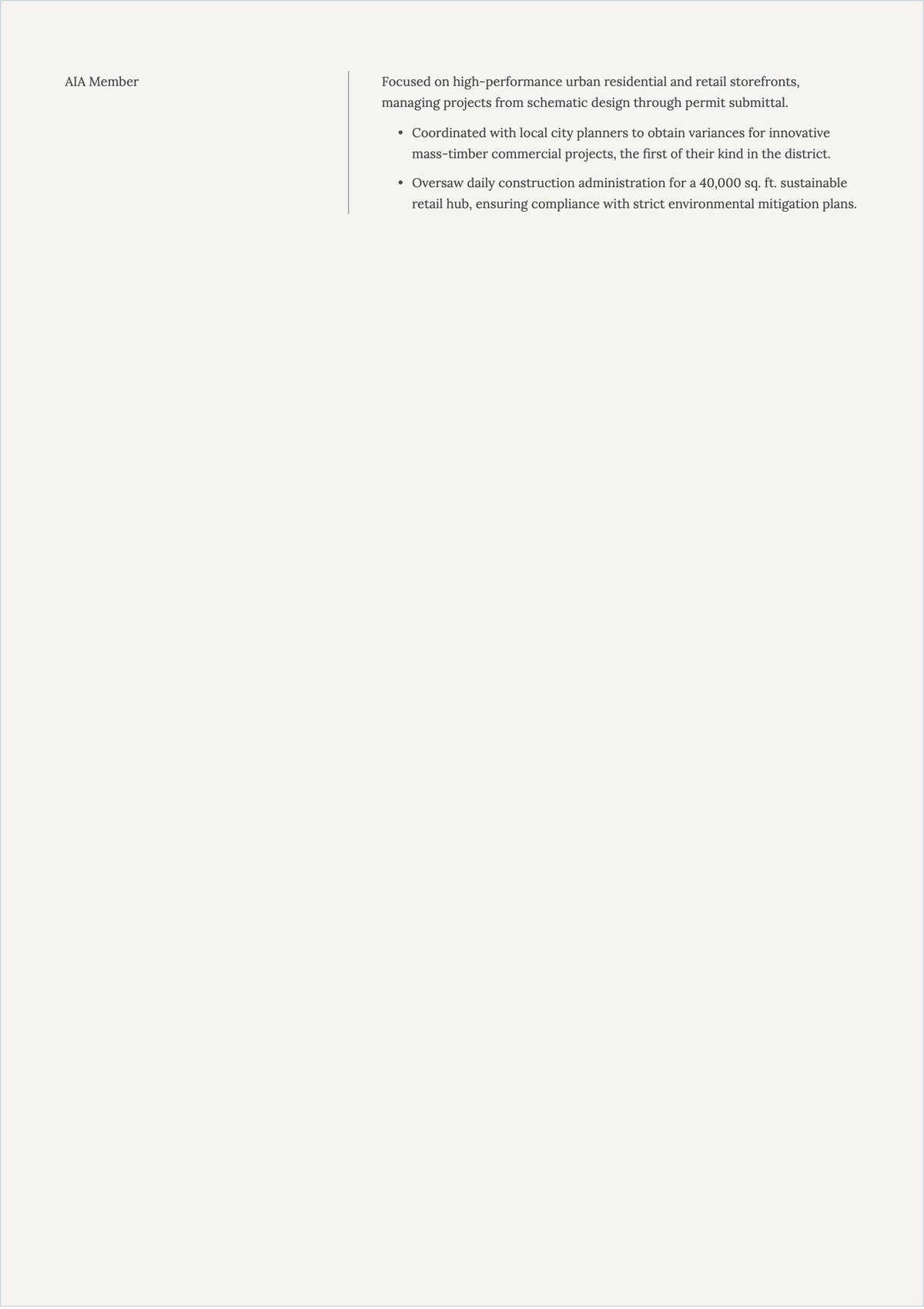 Free Architect Cover Letter and Resume Template to Edit Online