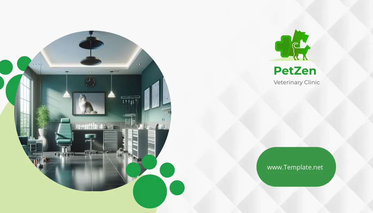 Free Veterinary Clinic Card Template to Edit Online