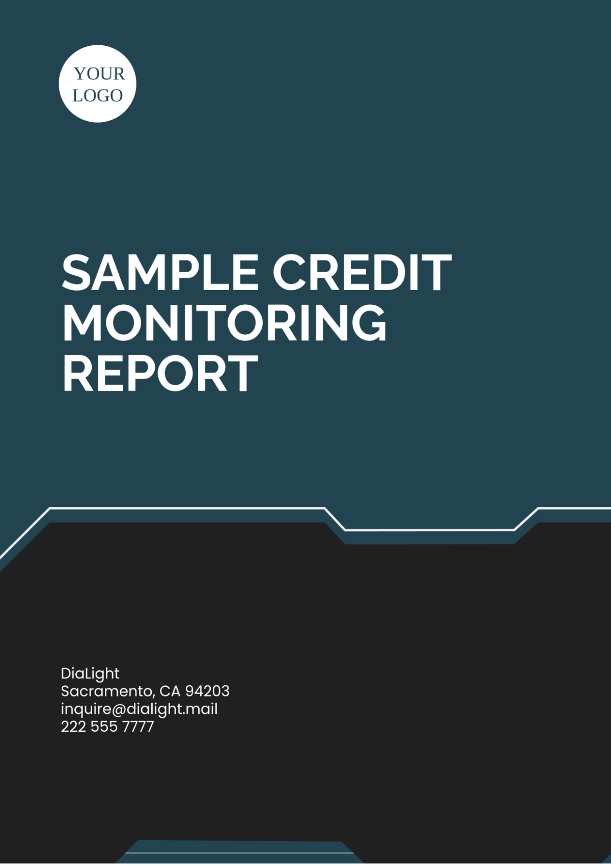 Sample Credit Monitoring Report Template - Edit Online & Download