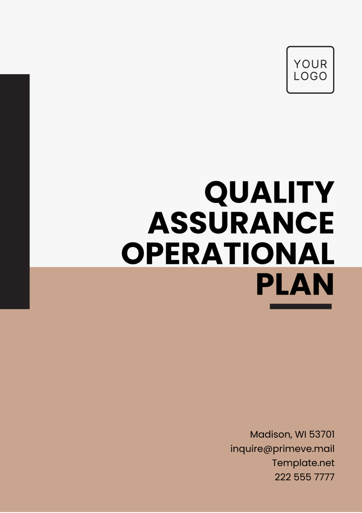 Quality Assurance Operational Plan Template - Edit Online & Download