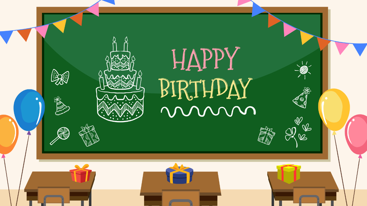 Happy Birthday Classroom