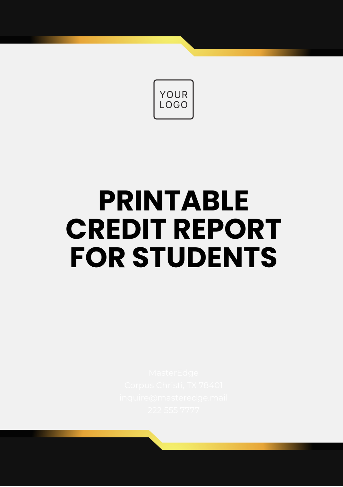 Free Student Report Templates To Edit Online And Print