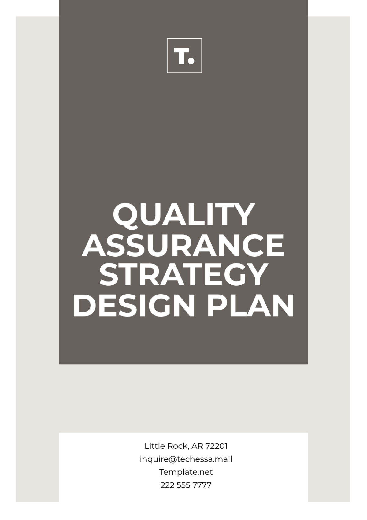 Quality Assurance Strategy Design Plan Template - Edit Online & Download