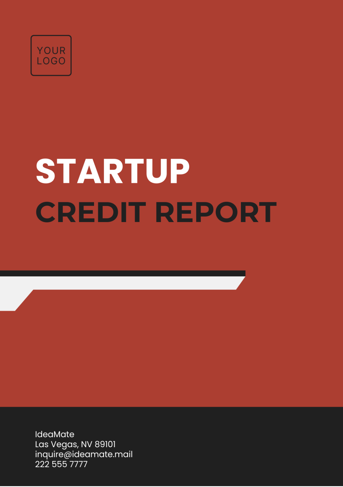 Startup Credit Report Template - Edit Online & Download