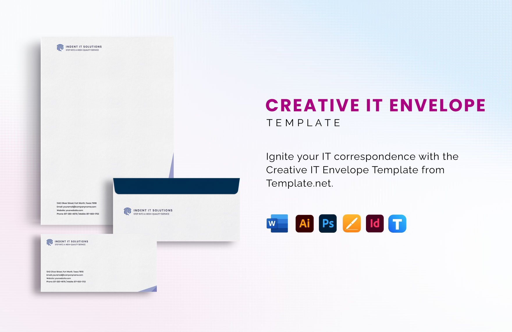 Creative IT Envelope Template
