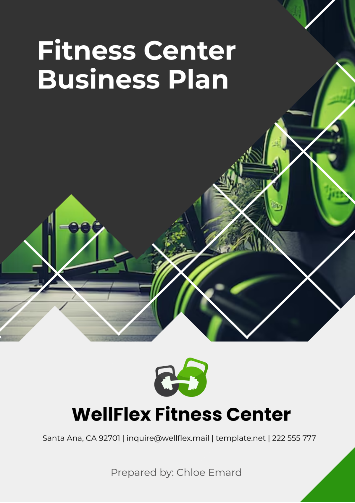 Fitness Center Business Plan Template - Edit Online & Download