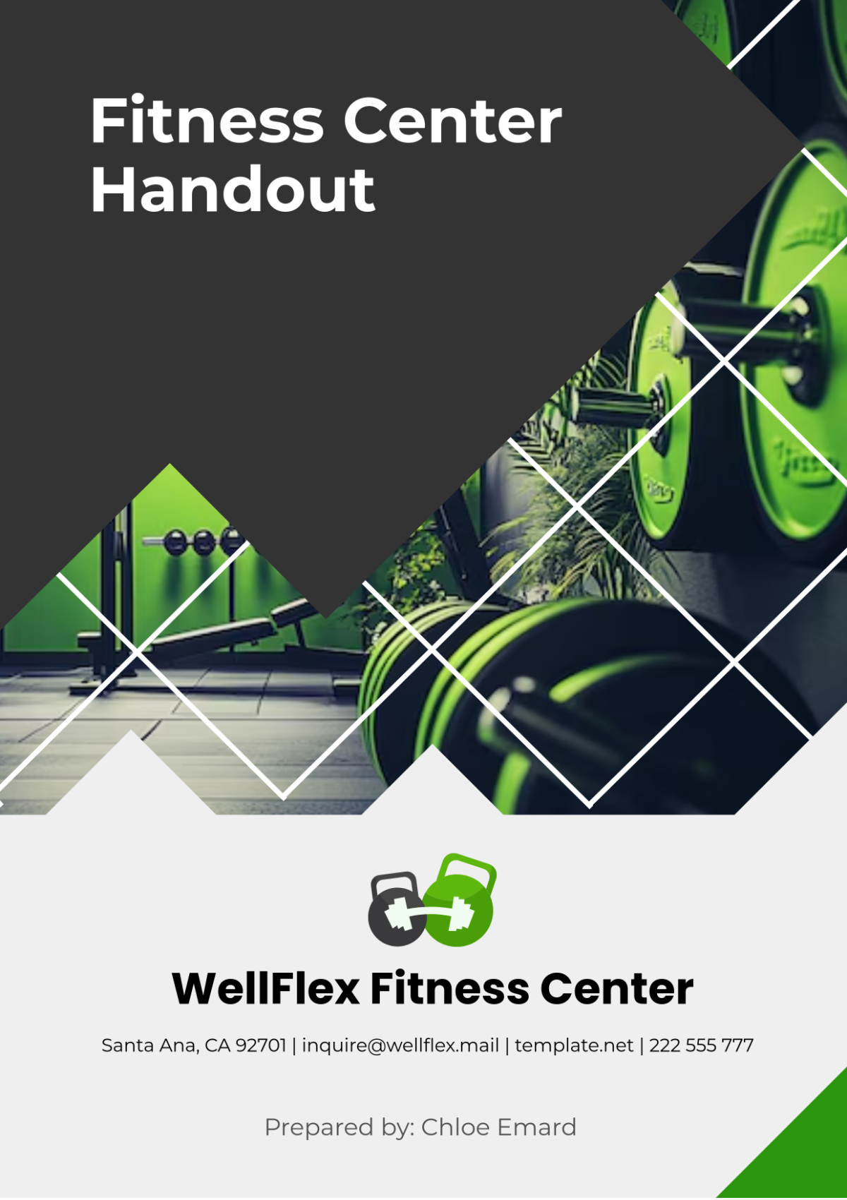 Fitness Center Handout Template - Edit Online & Download