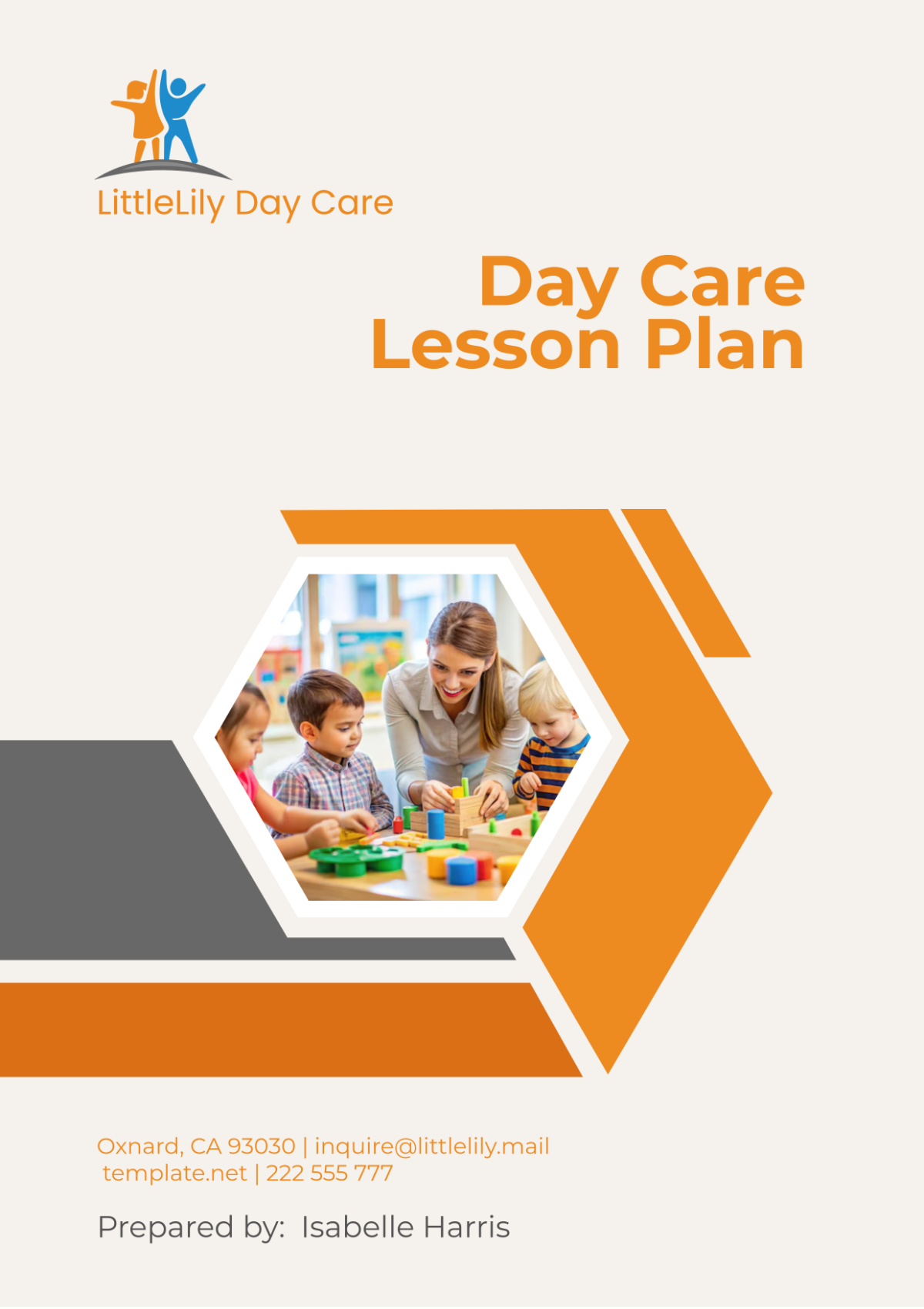 Day Care Lesson Plan Template - Edit Online & Download