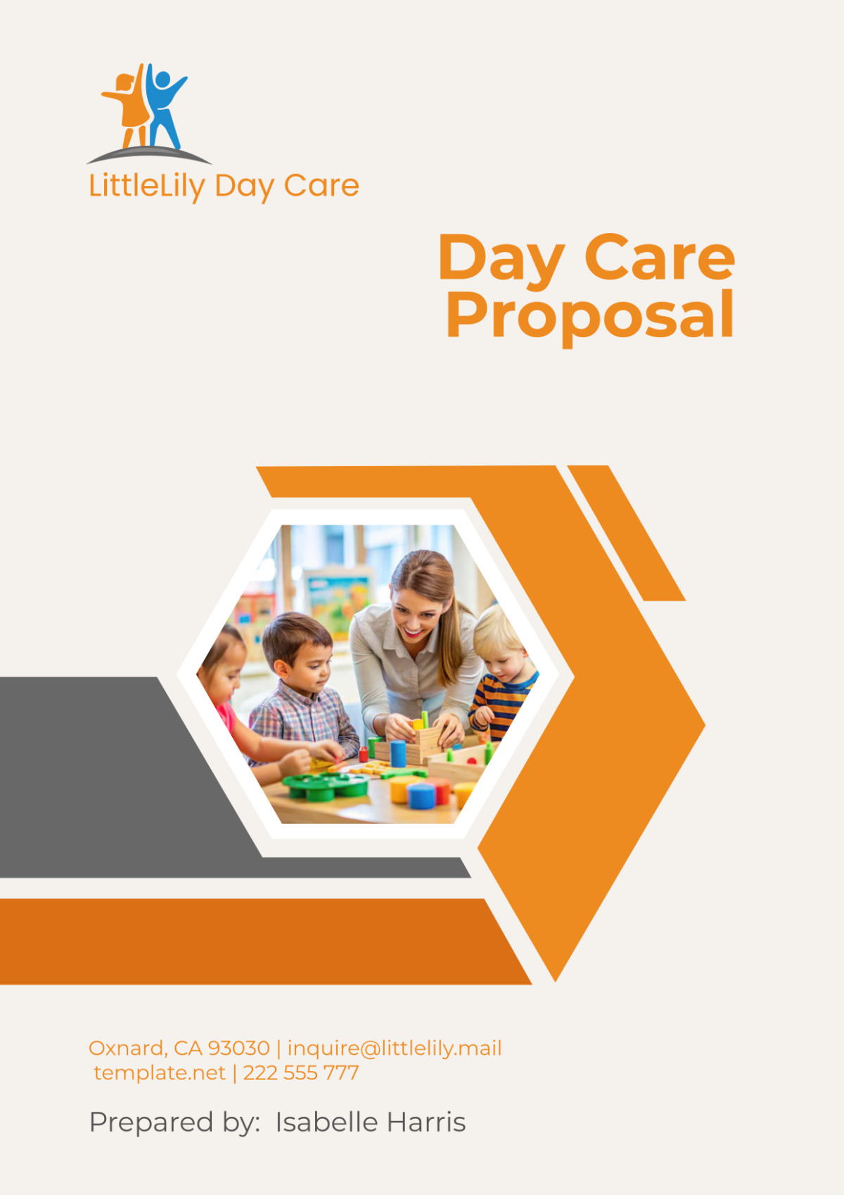 Day Care Proposal Template - Edit Online & Download