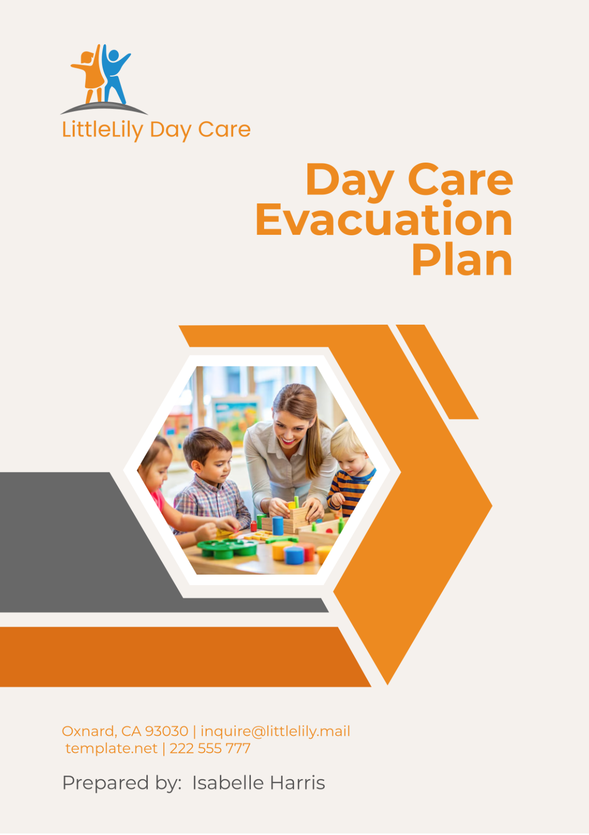 Free Day Care Evacuation Plan Template - Edit Online & Download ...