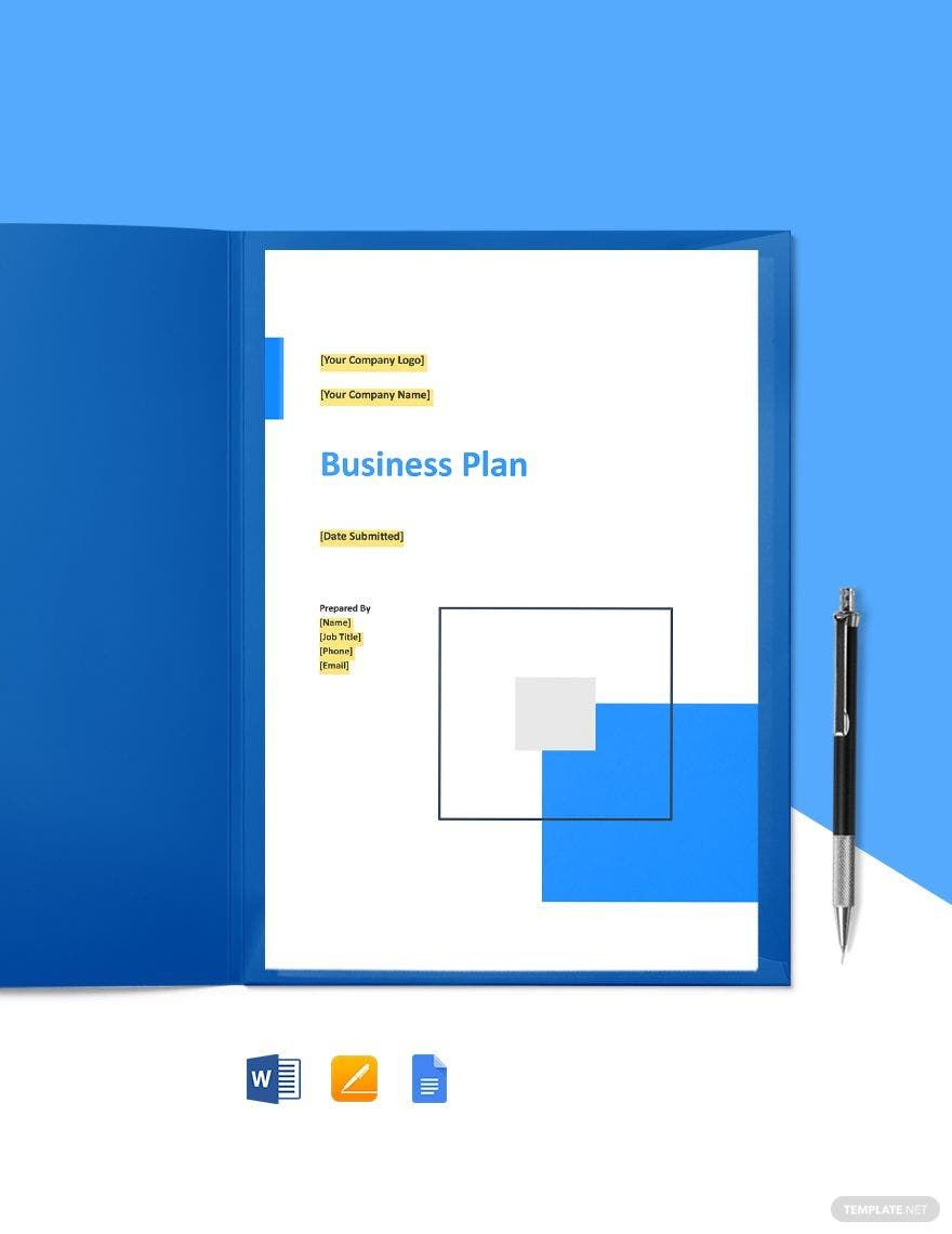 Website Design and Development Business Plan Template