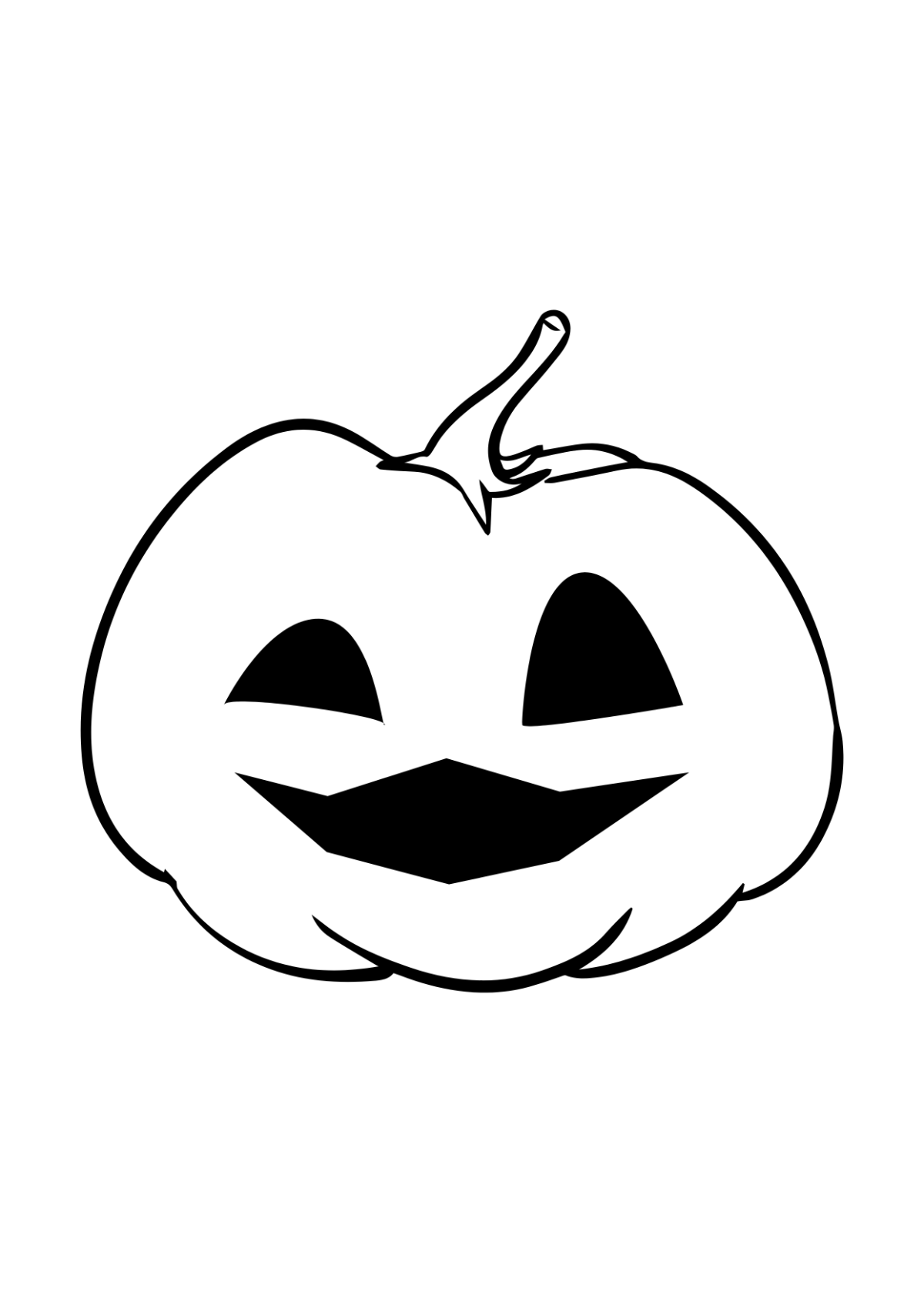 Halloween Pumpkin Drawing Background Template - Edit Online & Download