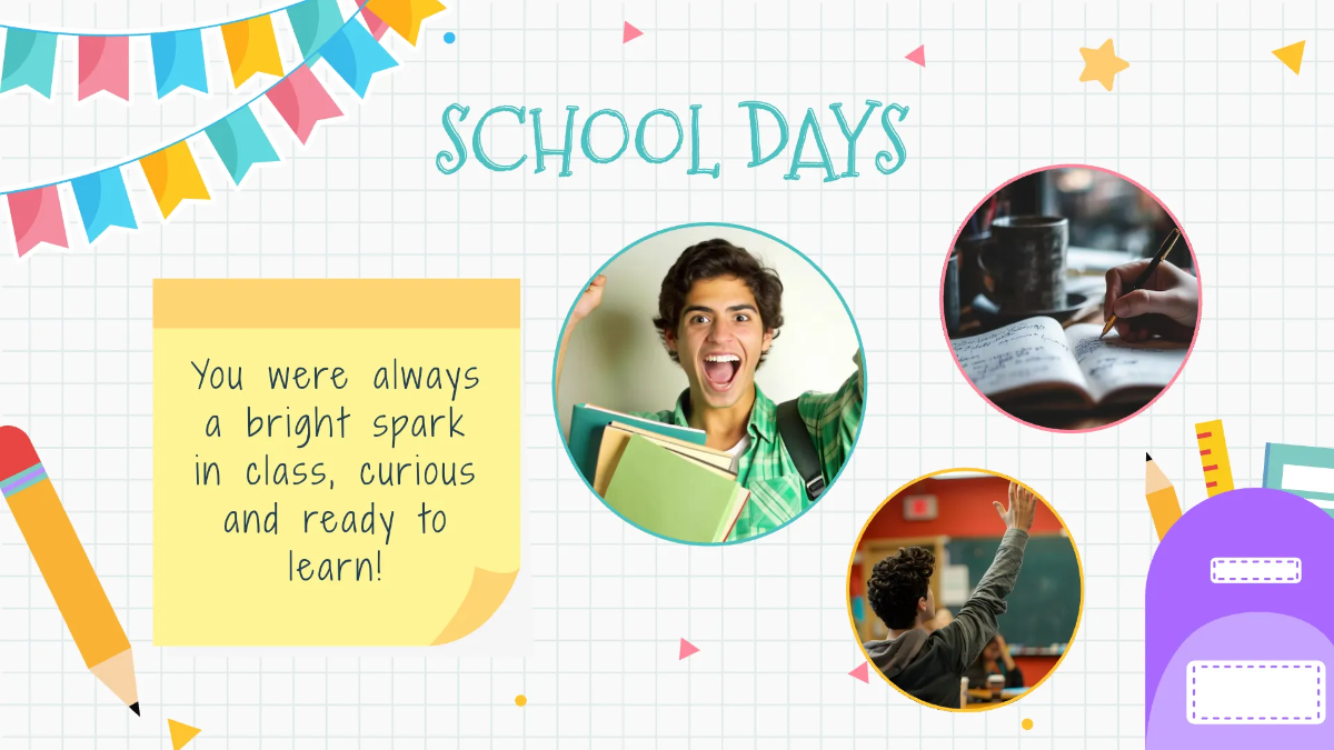 Free Happy Birthday Presentation Template to Edit Online