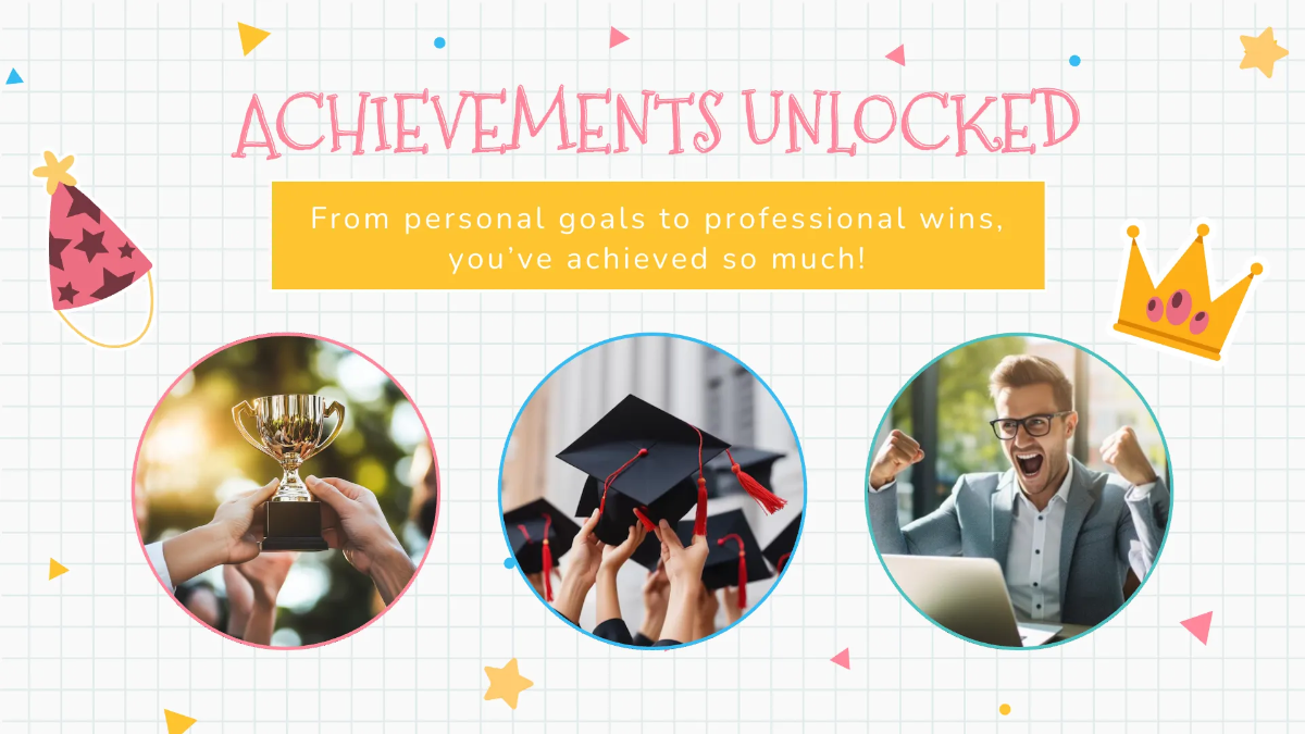 Free Happy Birthday Presentation Template to Edit Online