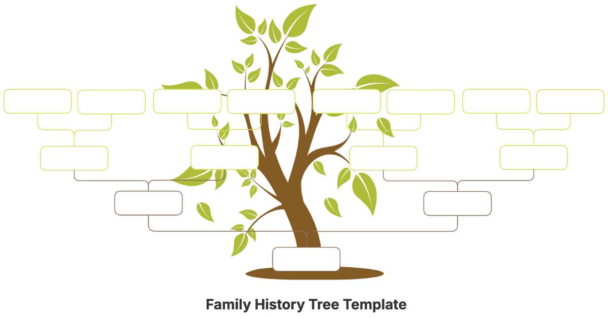 Family History Tree Template