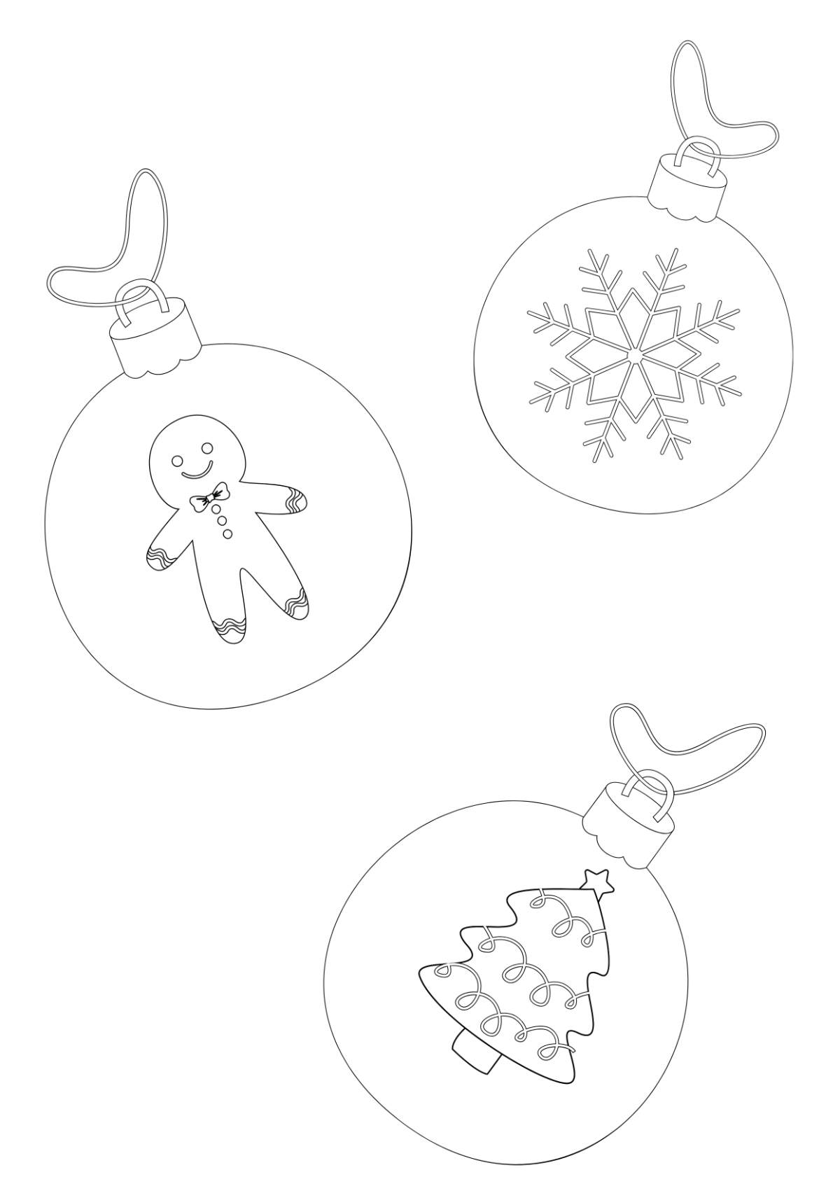 Printable Christmas Ornament