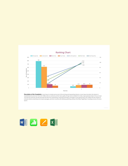 FREE Ranking Chart Template - PDF | Word (DOC) | Excel | Indesign ...